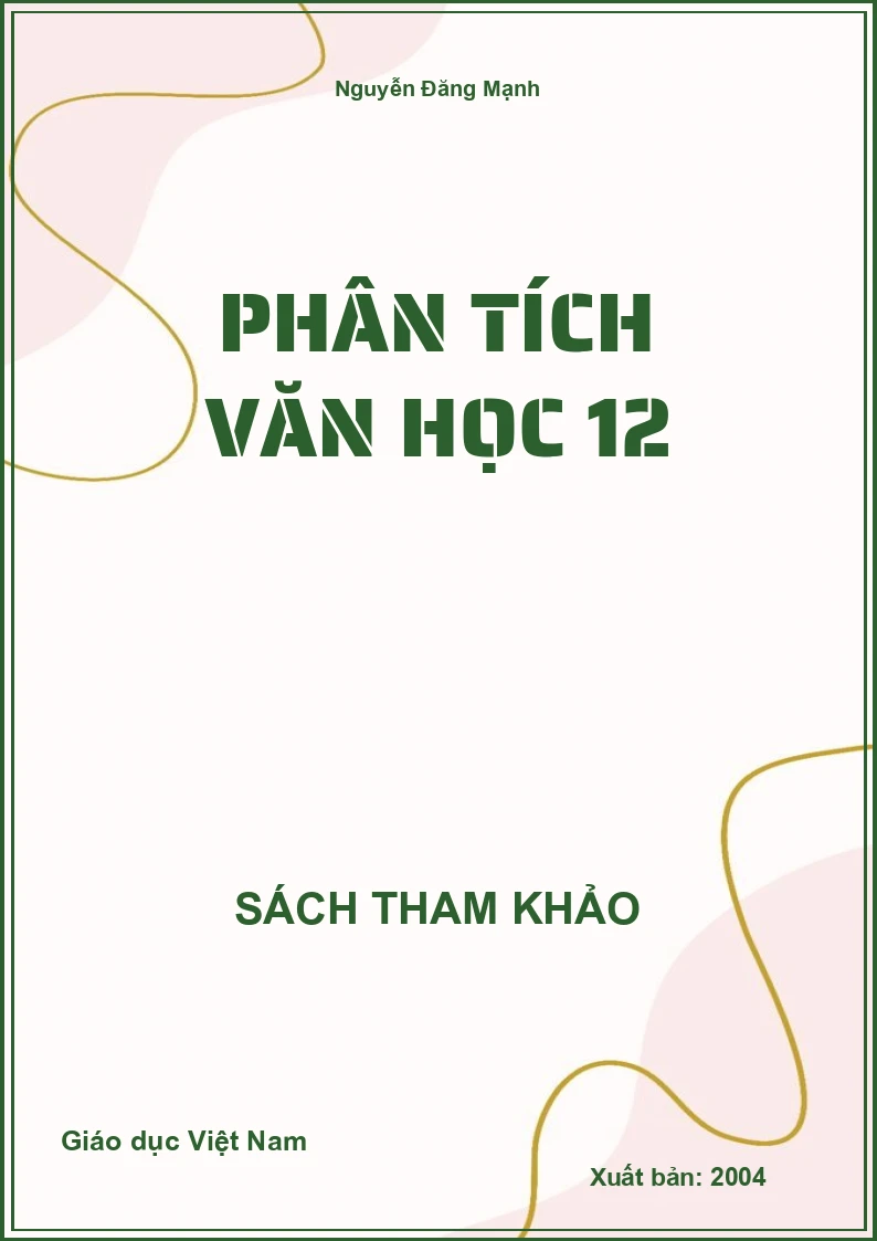 Phân tích Văn học 12