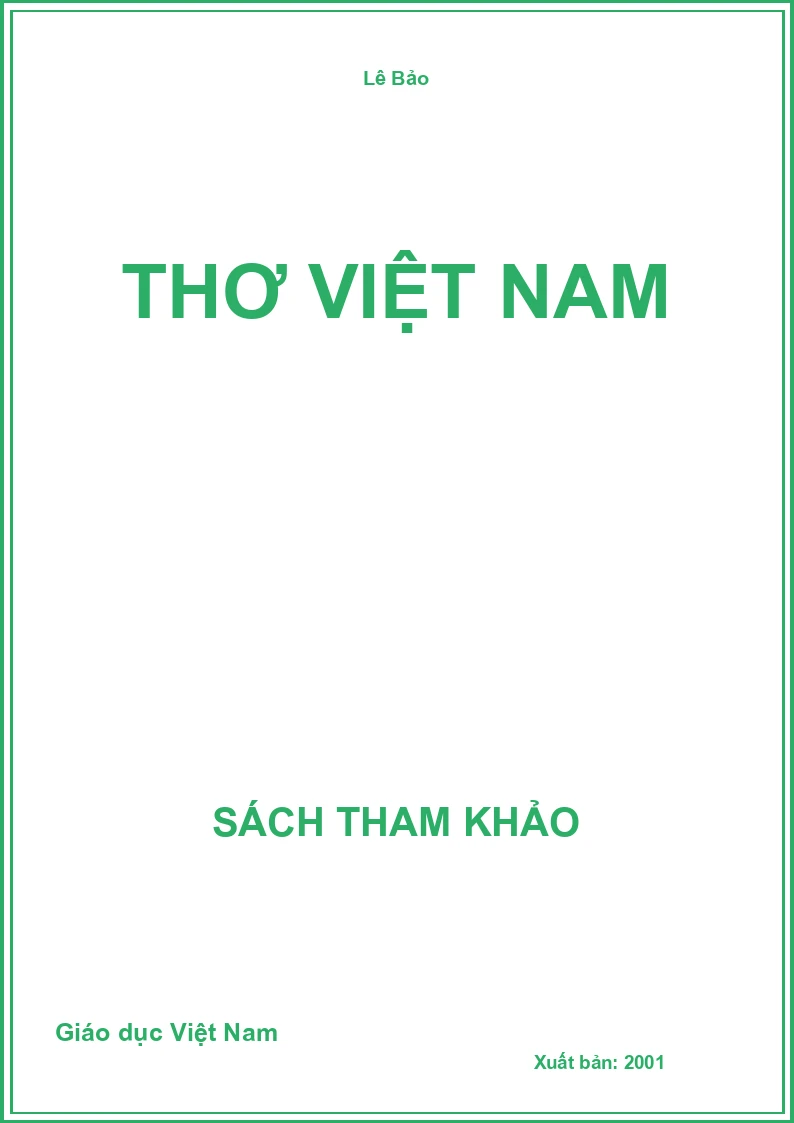 Thơ Việt Nam