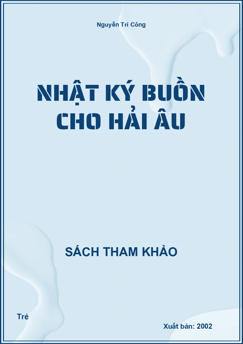 Nhật ký buồn cho Hải Âu