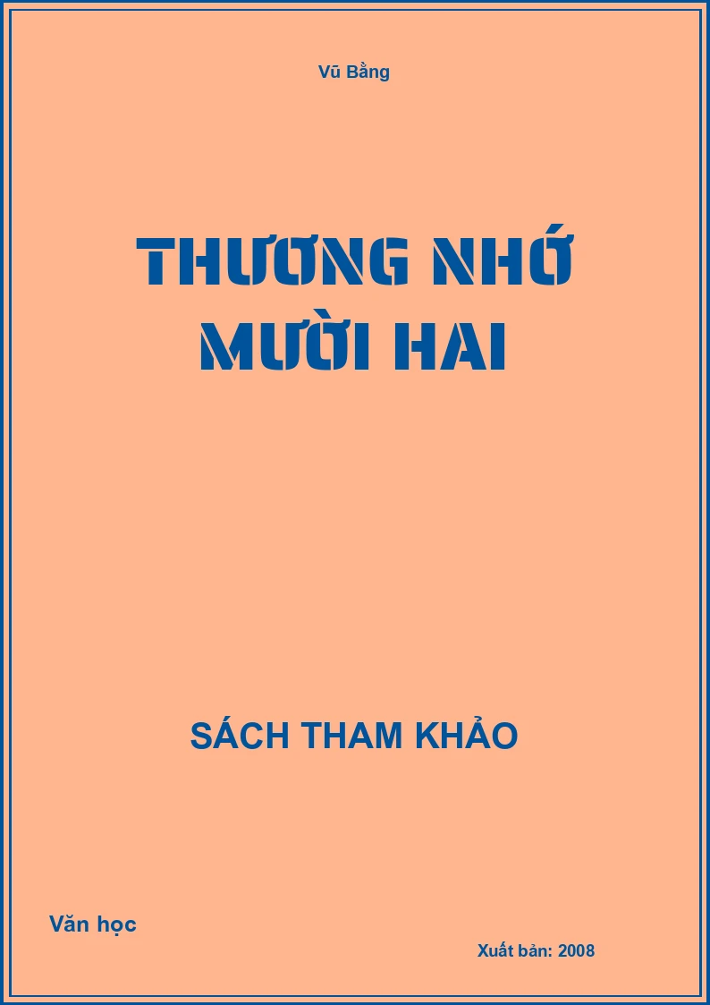 Thương nhớ mười hai