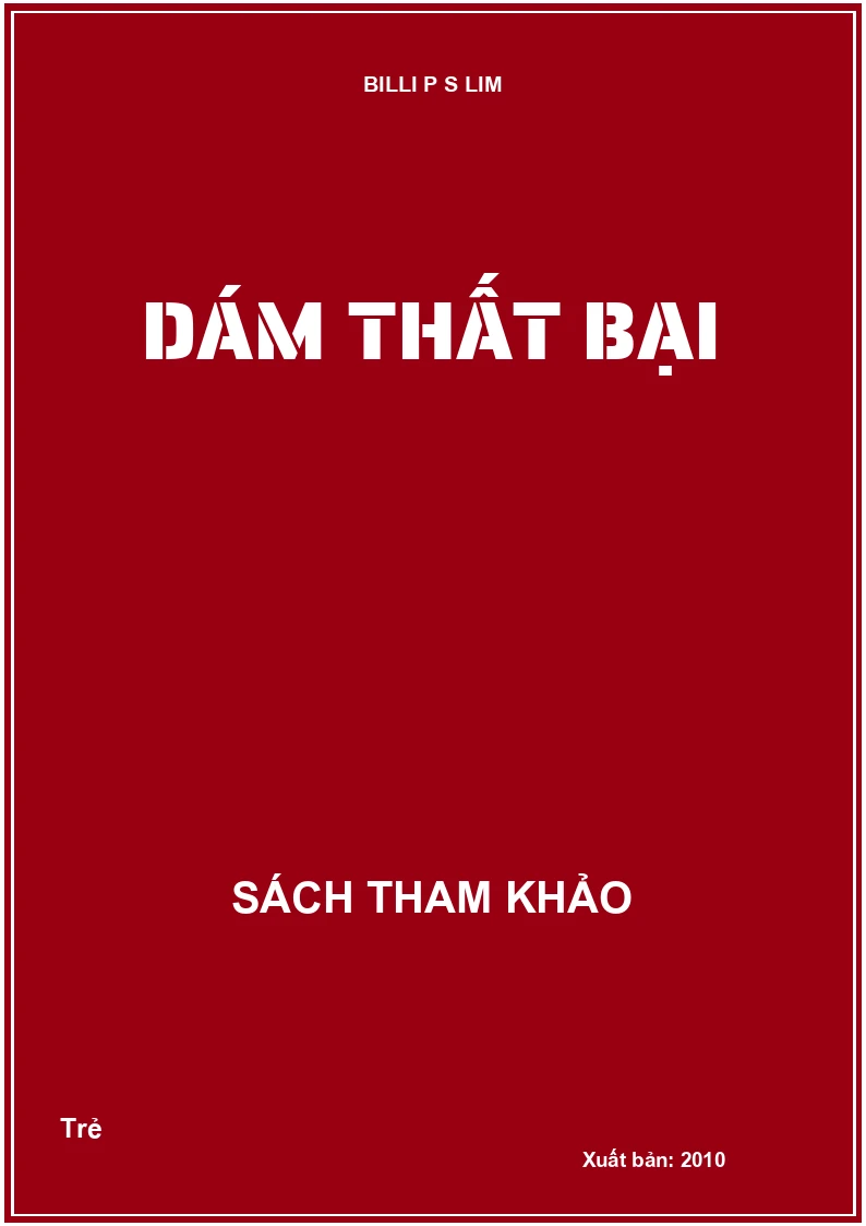 Dám thất bại