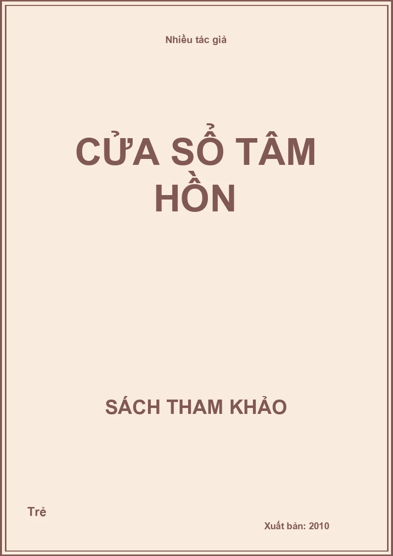 Cửa sổ tâm hồn