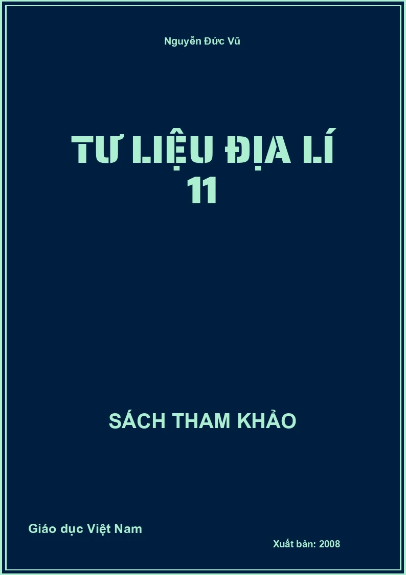 Tư liệu địa lí 11