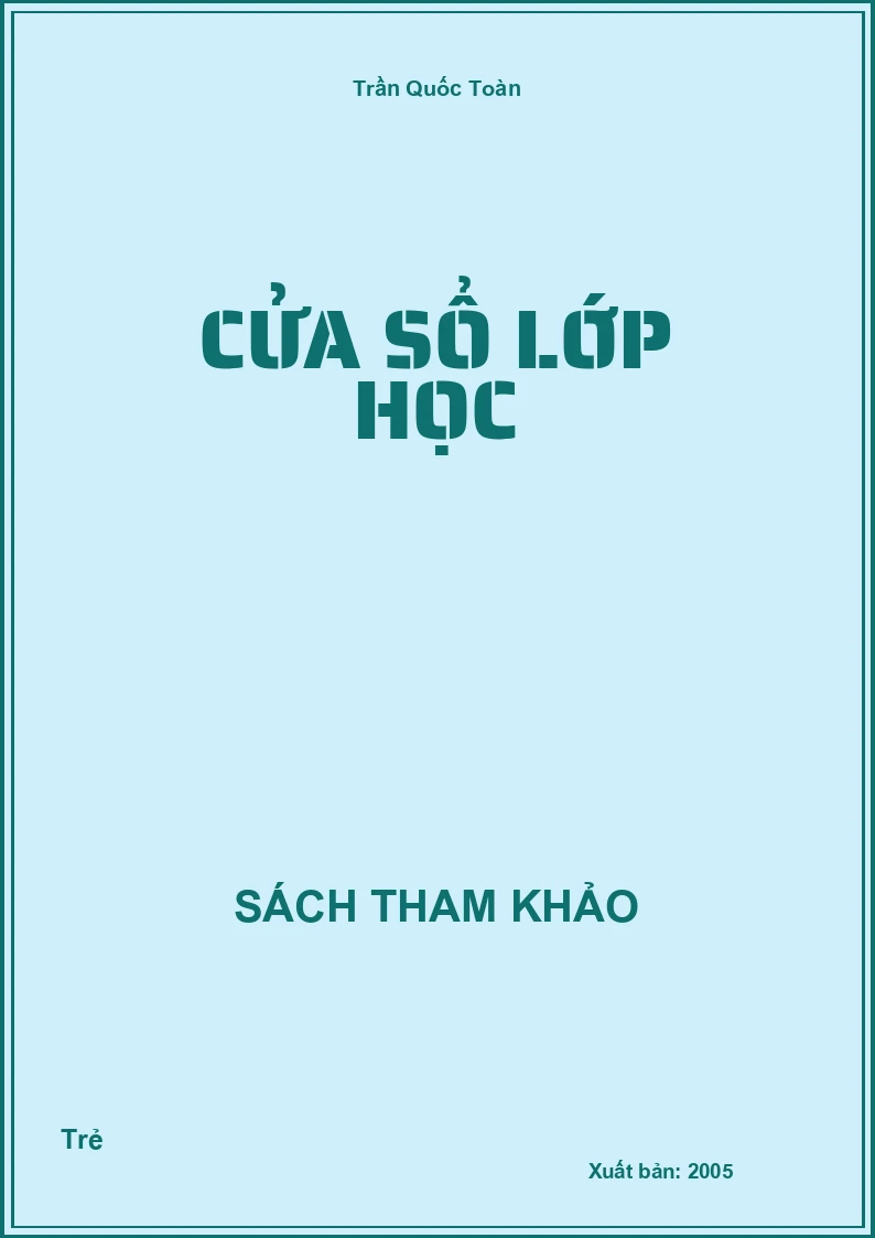 Cửa sổ lớp học