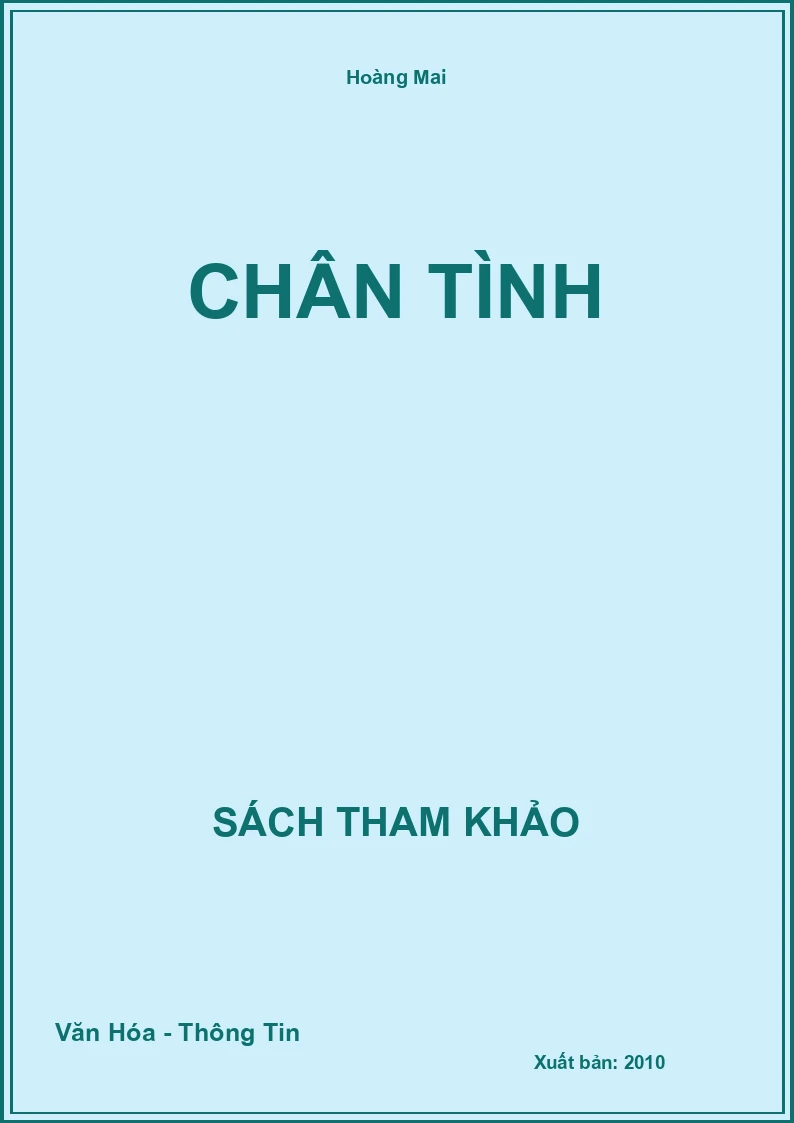 Chân tình