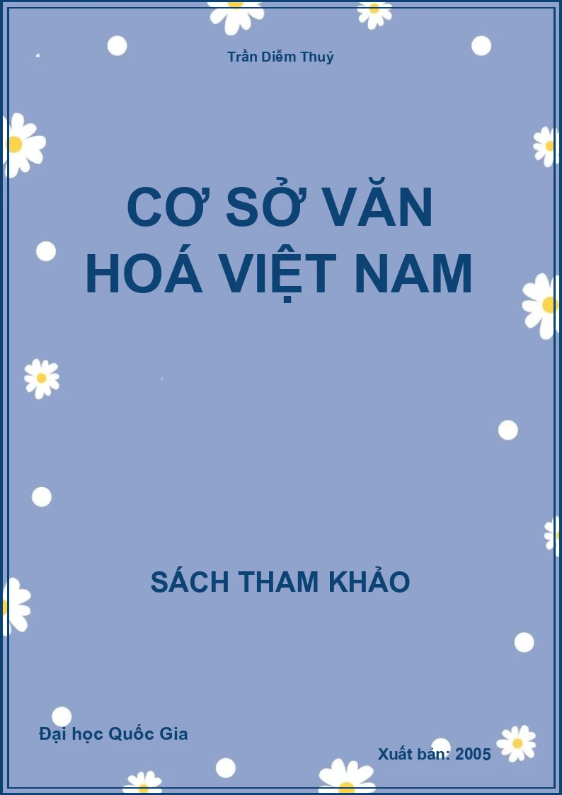 Cơ sở Văn hoá Việt nam