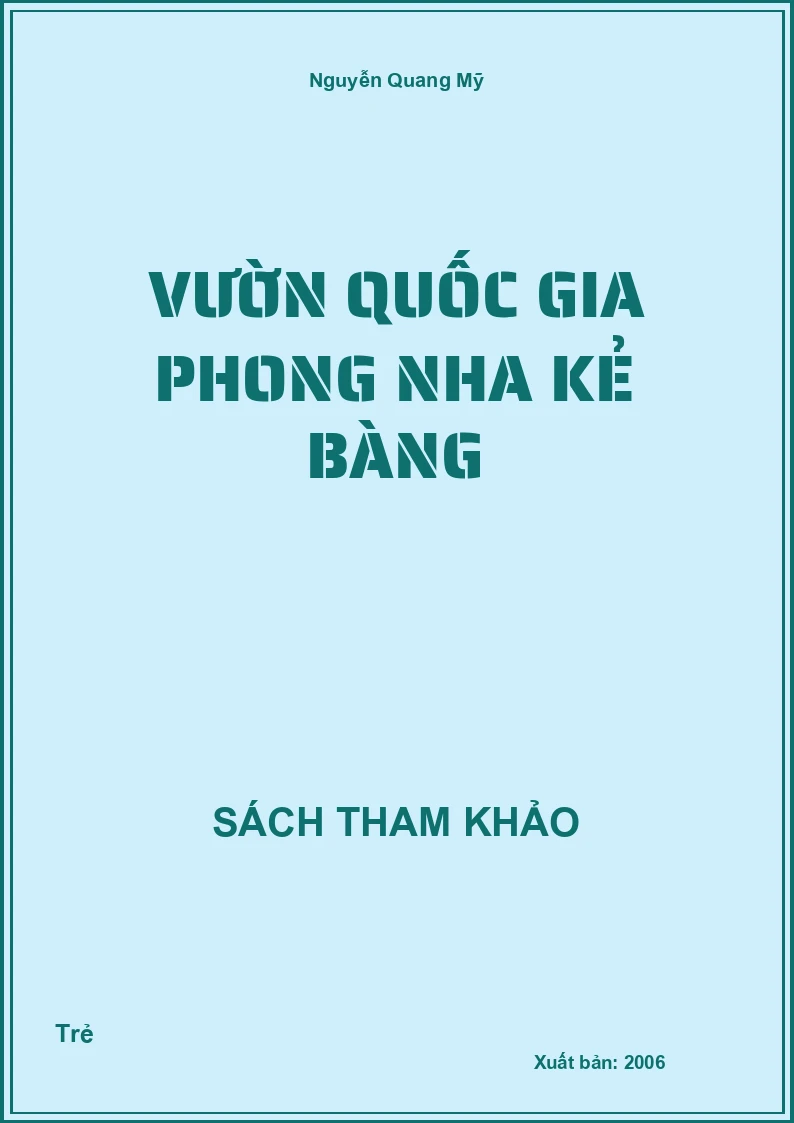 Vườn Quốc gia Phong Nha Kẻ Bàng