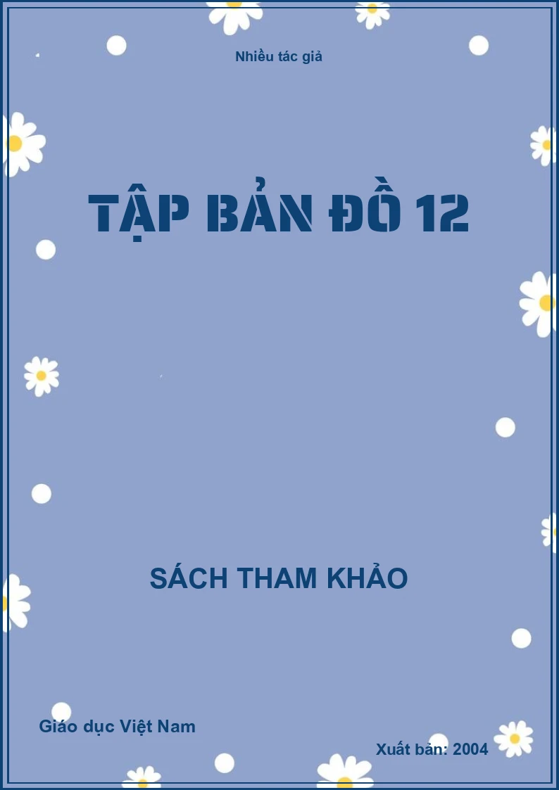 Tập bản đồ 12