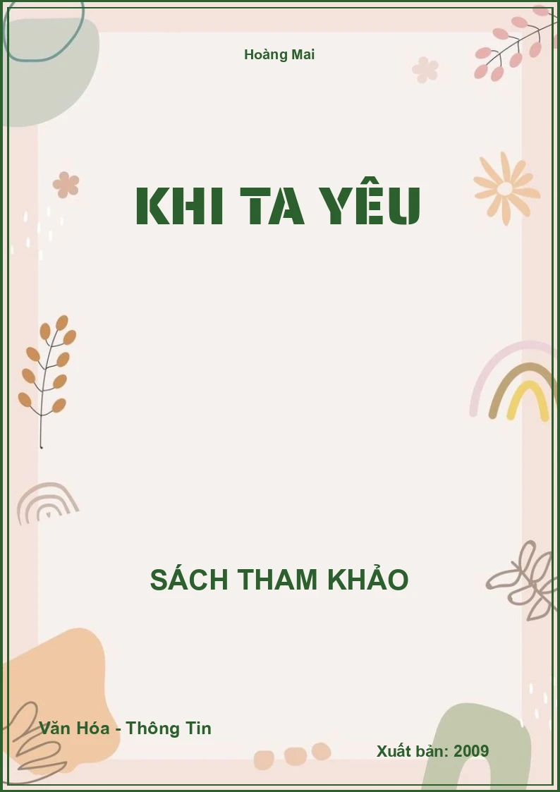 Khi ta yêu