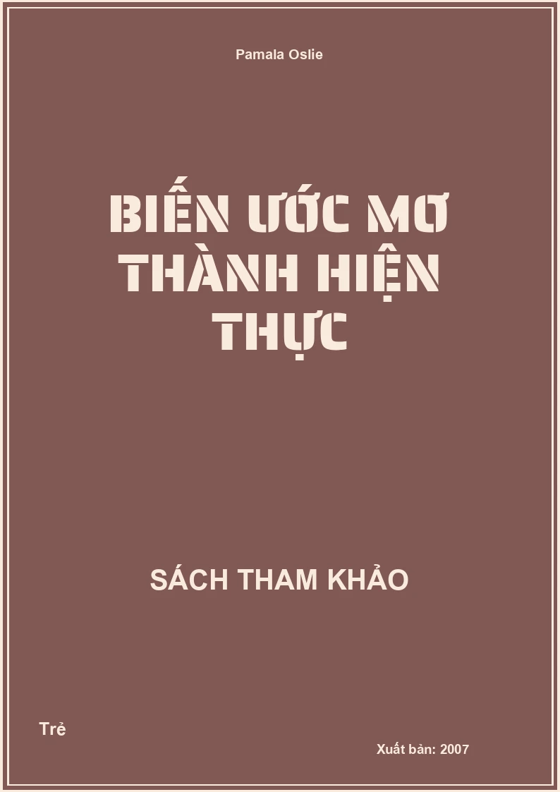 Biến ước Mơ Thành Hiện Thực