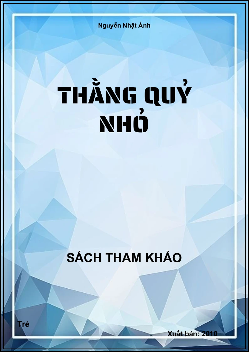 Thằng quỷ nhỏ