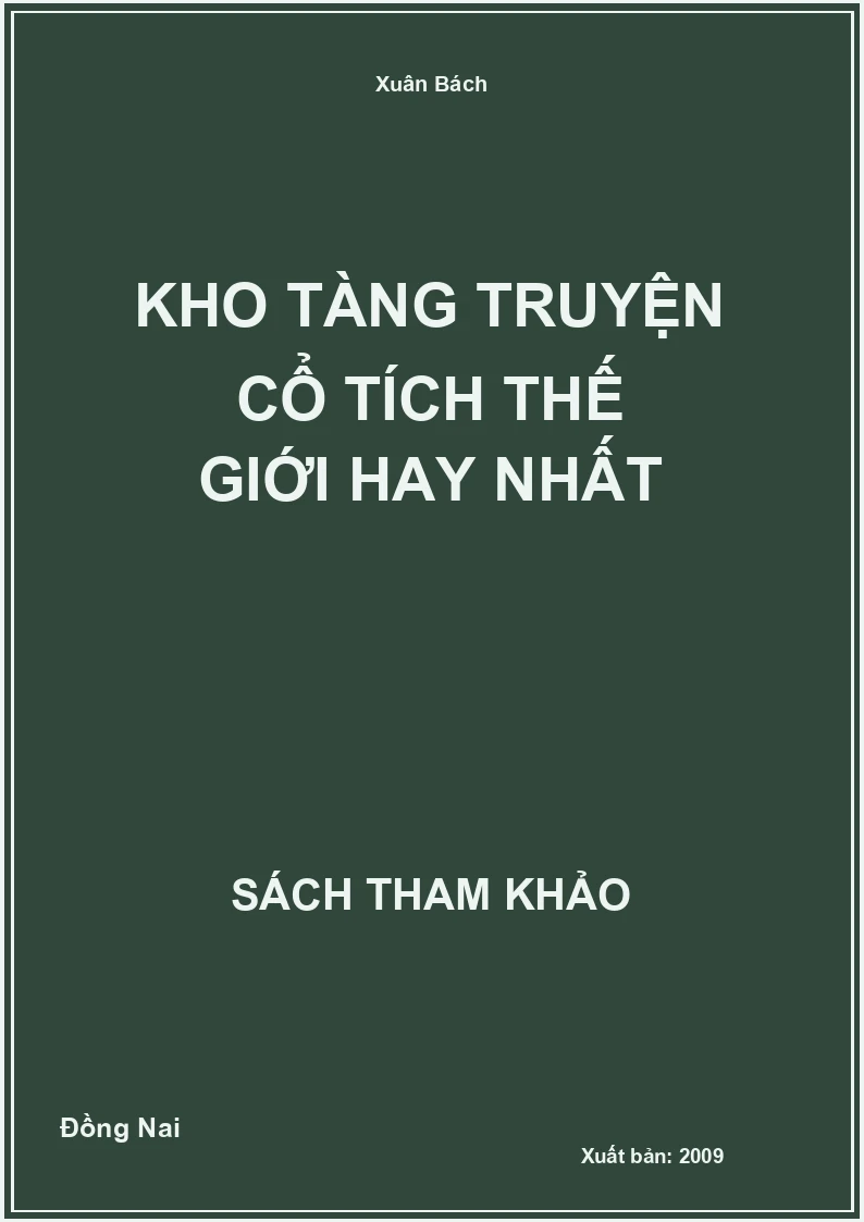 Kho tàng truyện cổ tích thế giới hay nhất