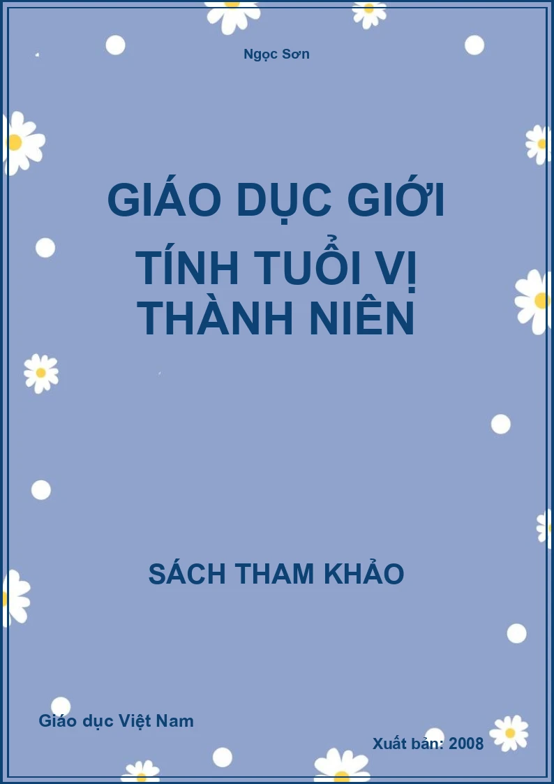 Giáo dục giới tính tuổi vị thành niên