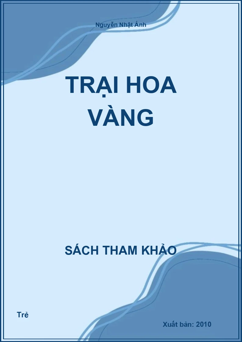 Trại hoa vàng