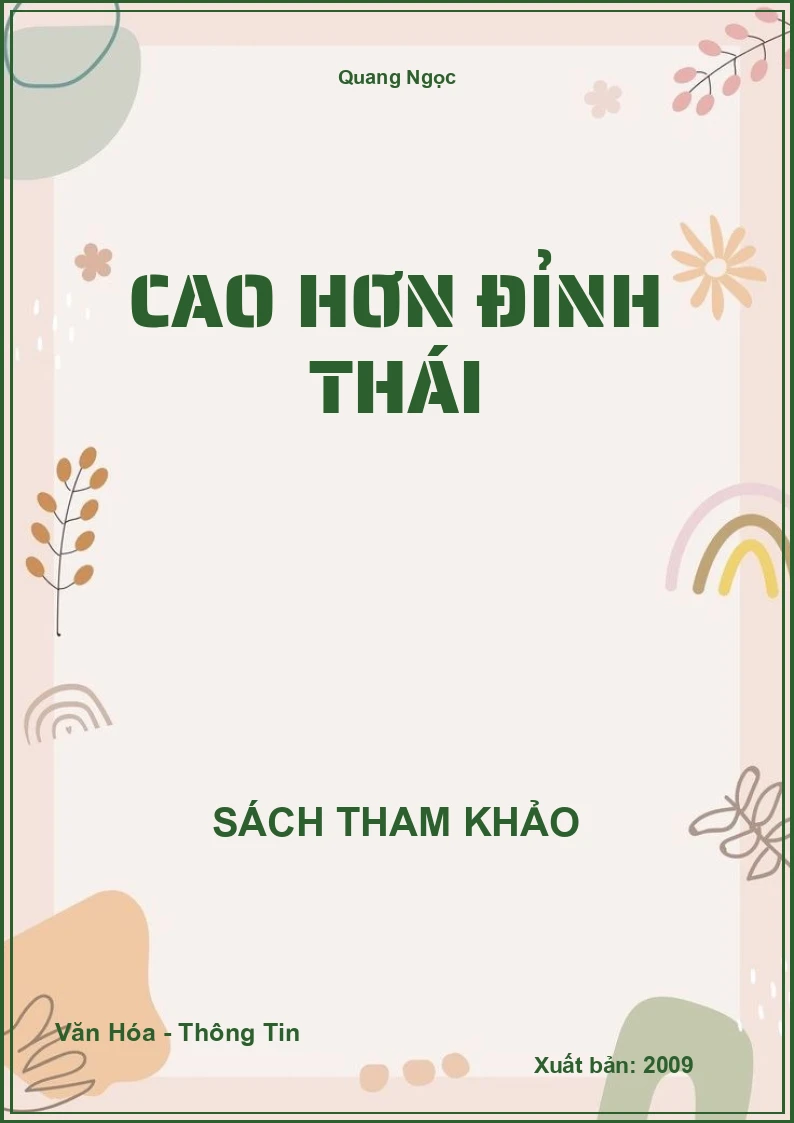 Cao hơn đỉnh Thái