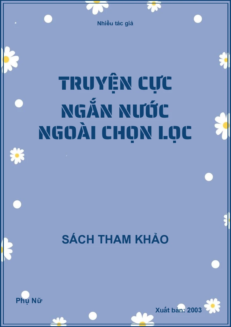Truyện cực ngắn nước ngoài chọn lọc