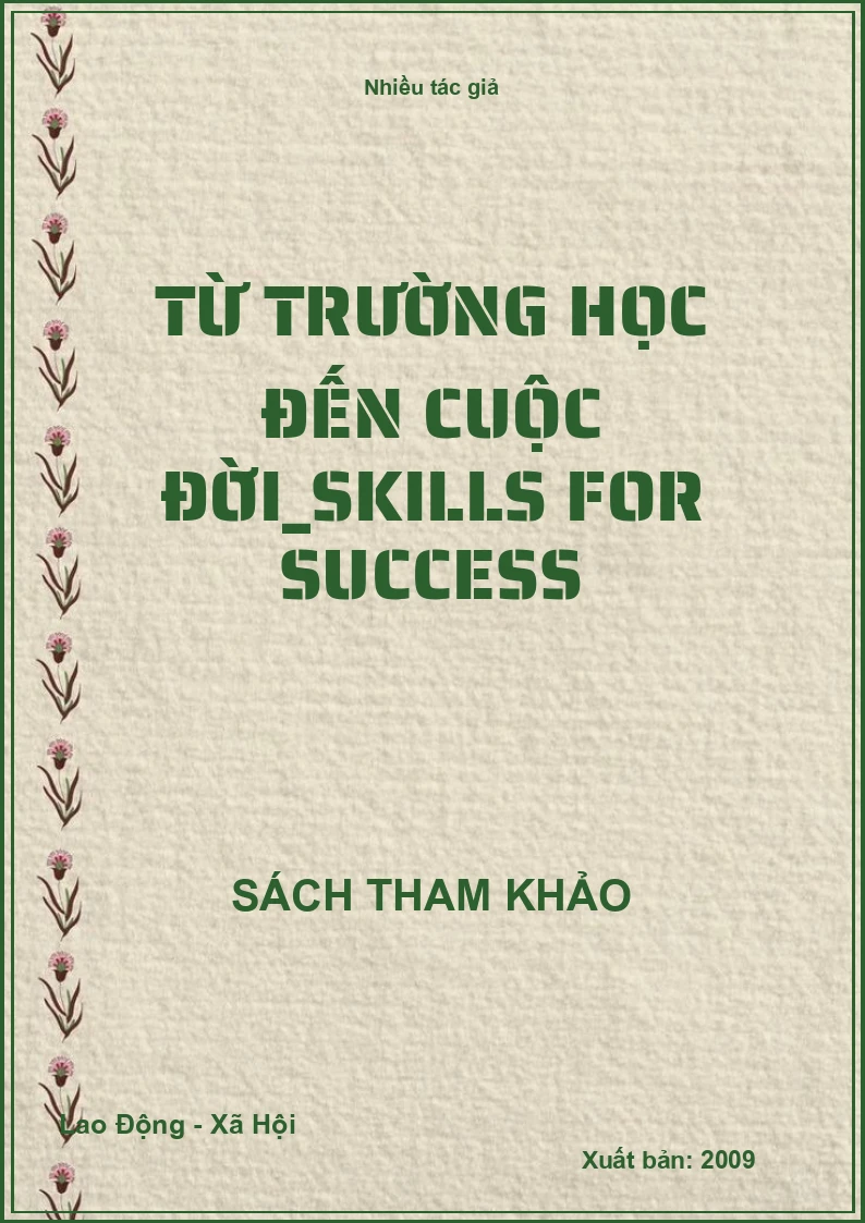Từ trường học đến cuộc đời_Skills for success