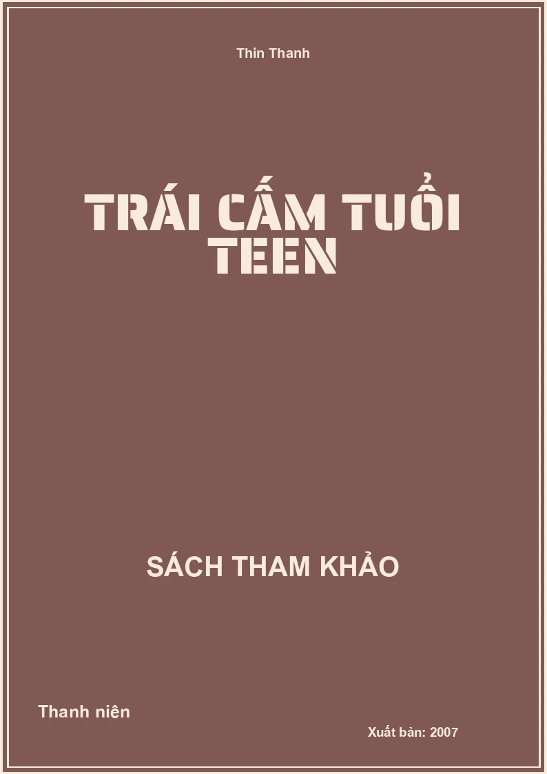 Trái cấm tuổi Teen