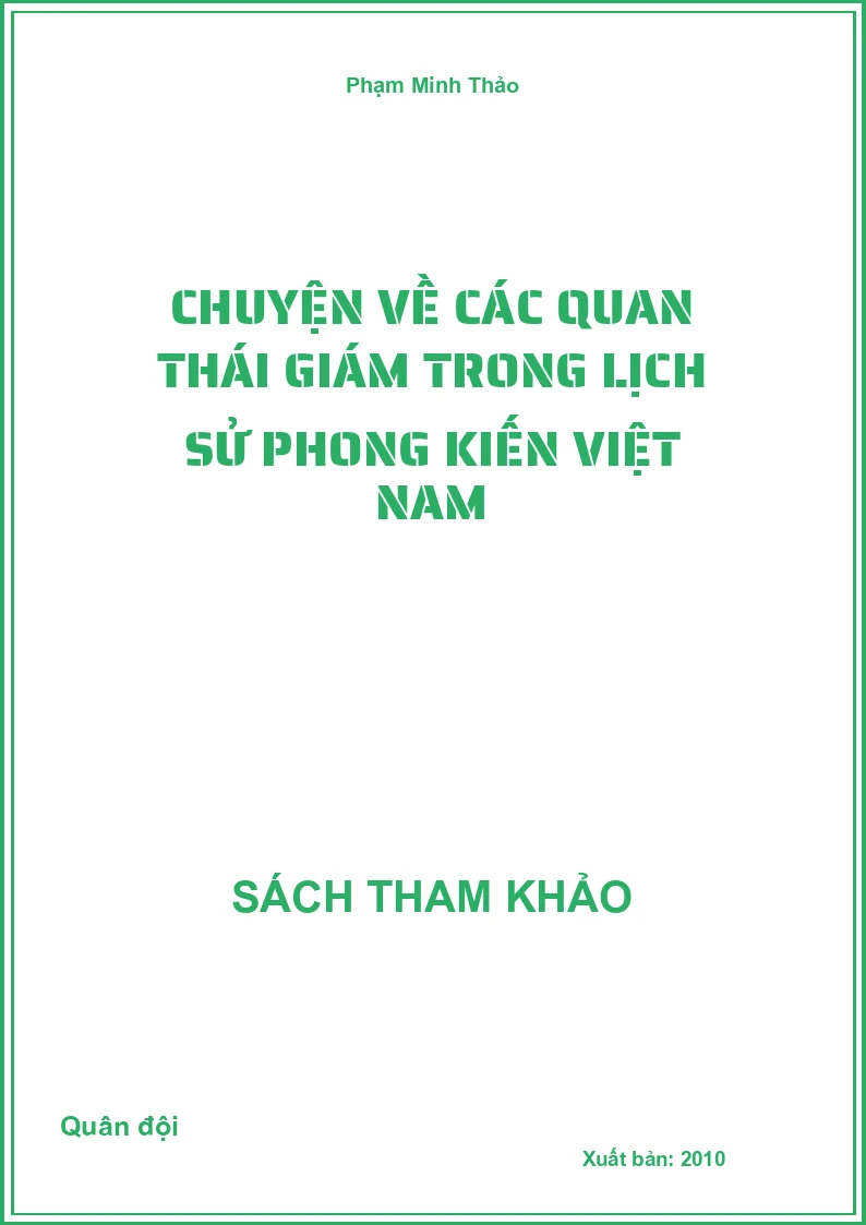 Chuyện về các quan thái giám trong lịch sử phong kiến Việt Nam
