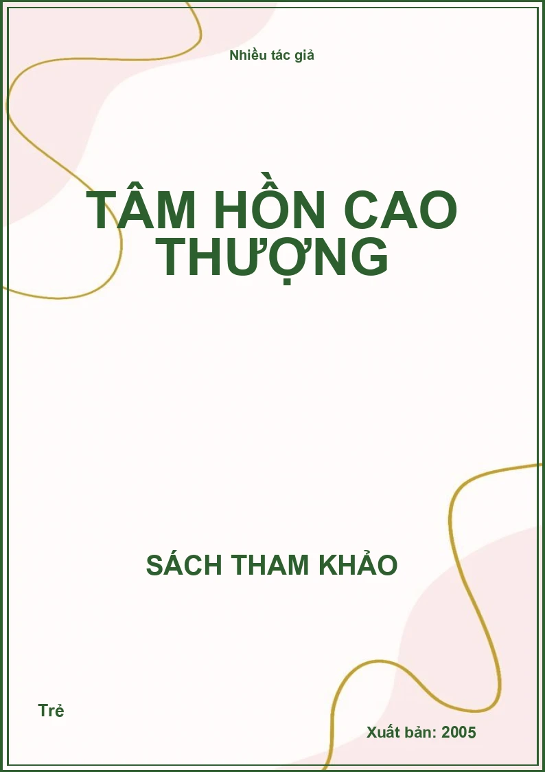 Tâm hồn cao thượng