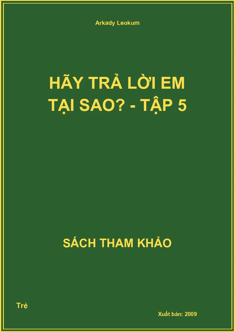 Hãy trả lời em Tại sao? - Tập 5