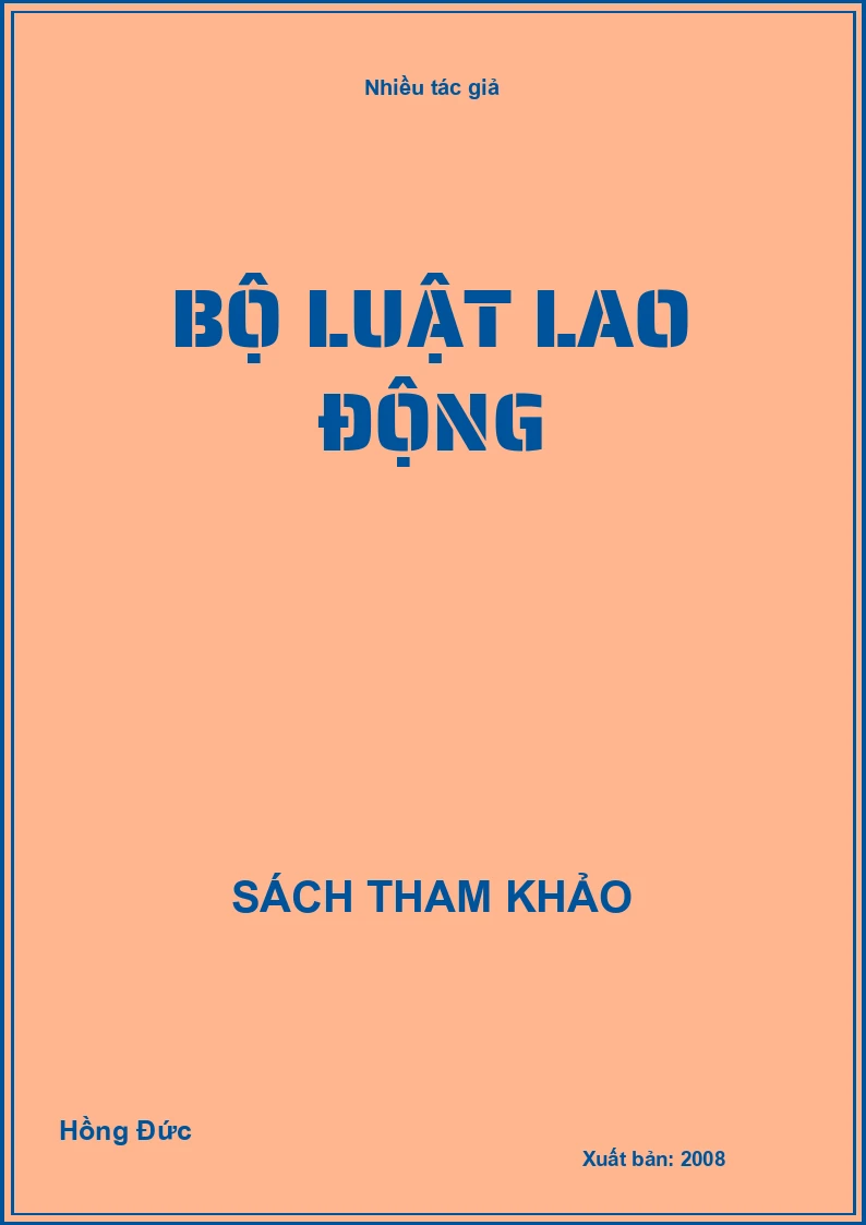 Bộ luật lao động