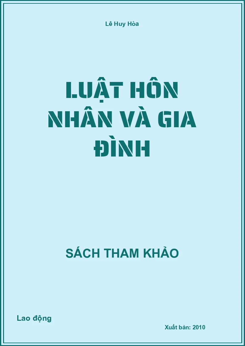 Luật Hôn nhân và gia đình