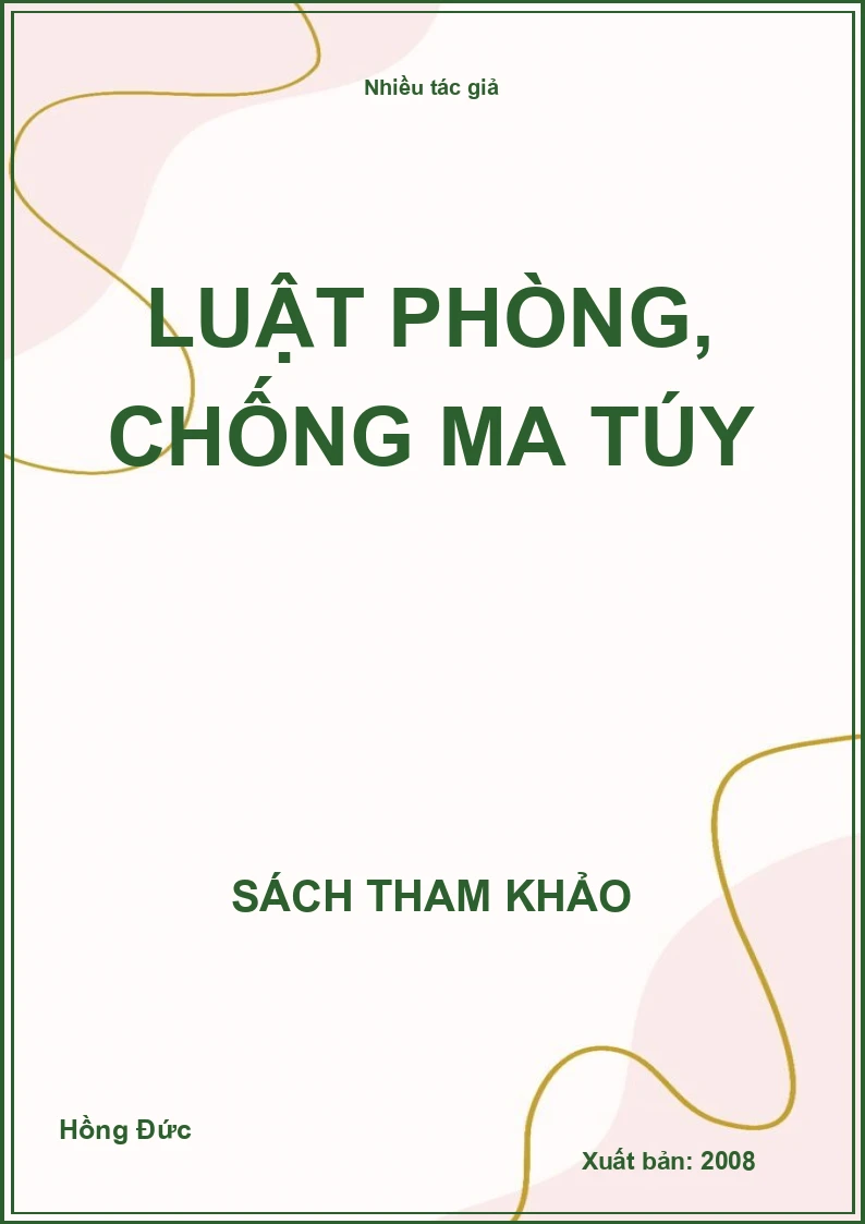 Luật phòng, chống ma túy