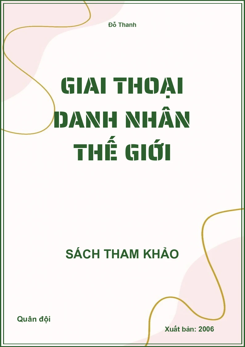Giai thoại danh nhân thế giới