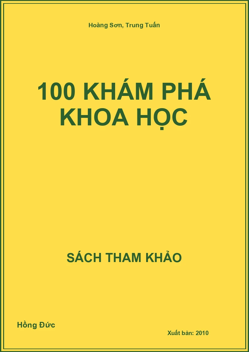 100 khám phá khoa học