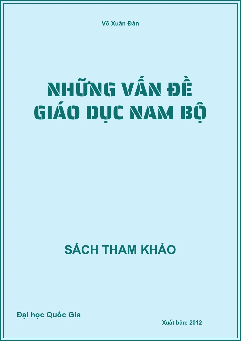 Những vấn đề Giáo Dục Nam Bộ