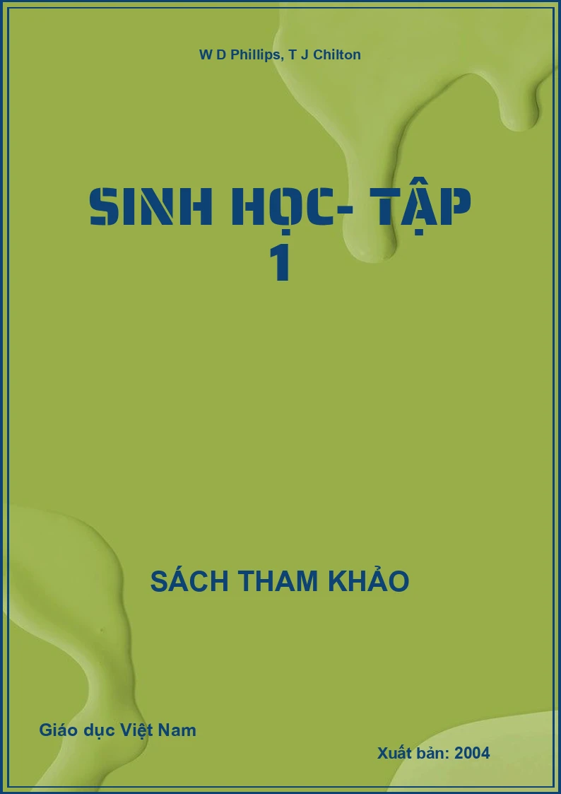 Sinh học- Tập 1