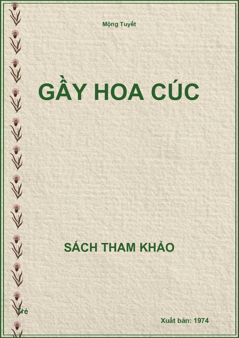 Gầy hoa cúc