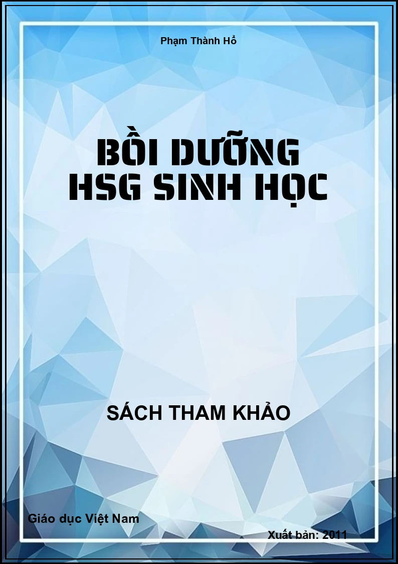 Bồi dưỡng HSG Sinh học