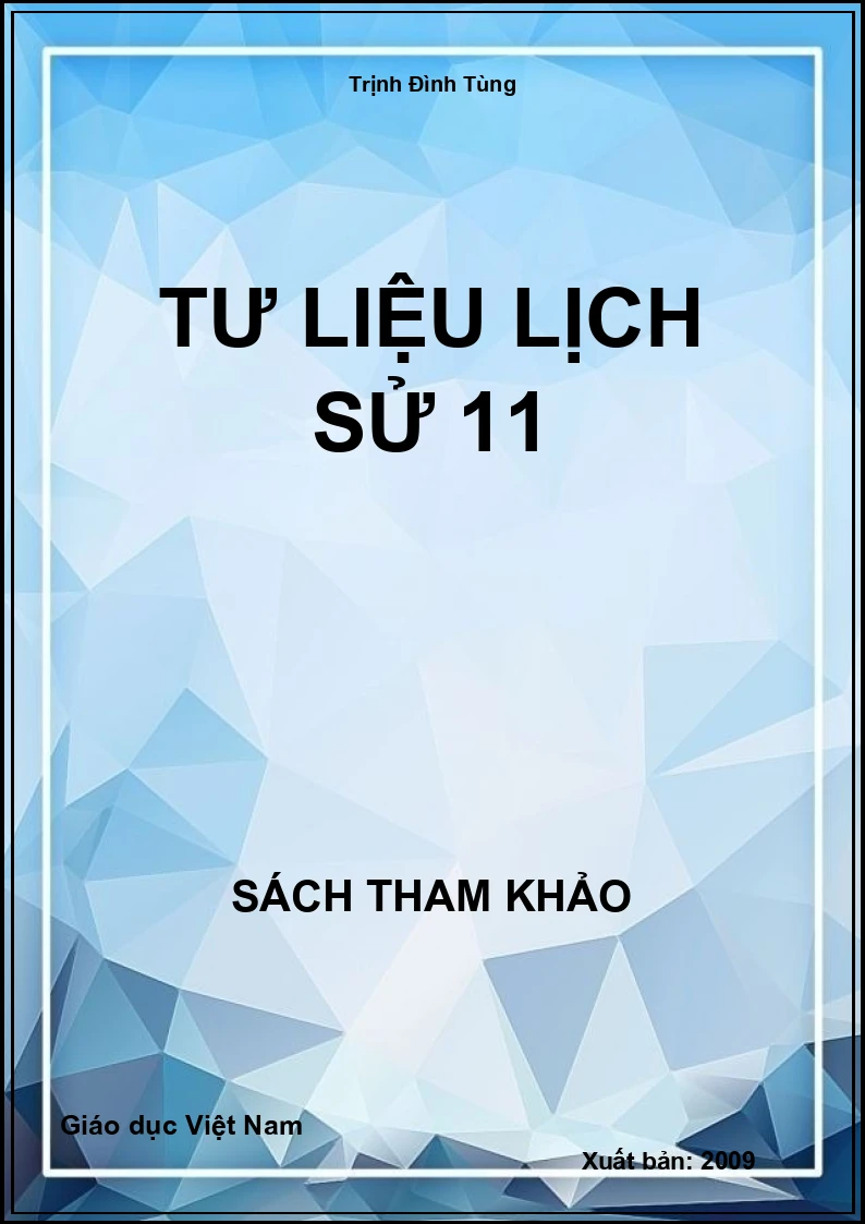 Tư liệu lịch sử 11