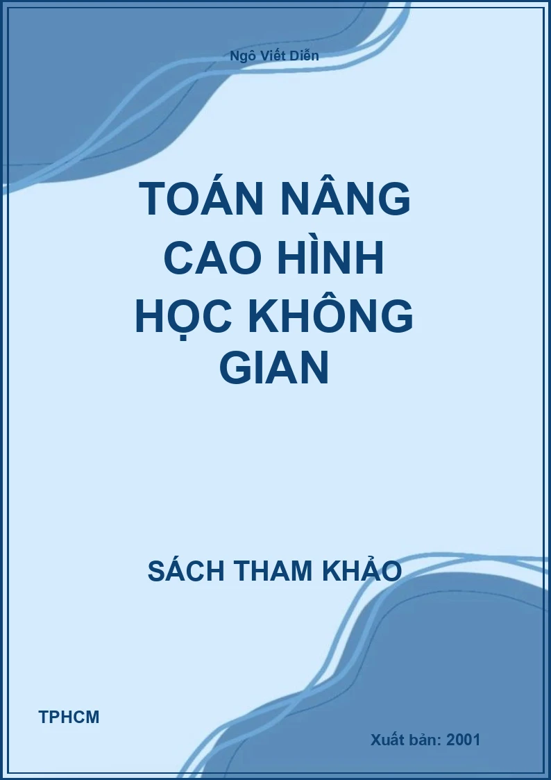 Toán nâng cao Hình học không gian