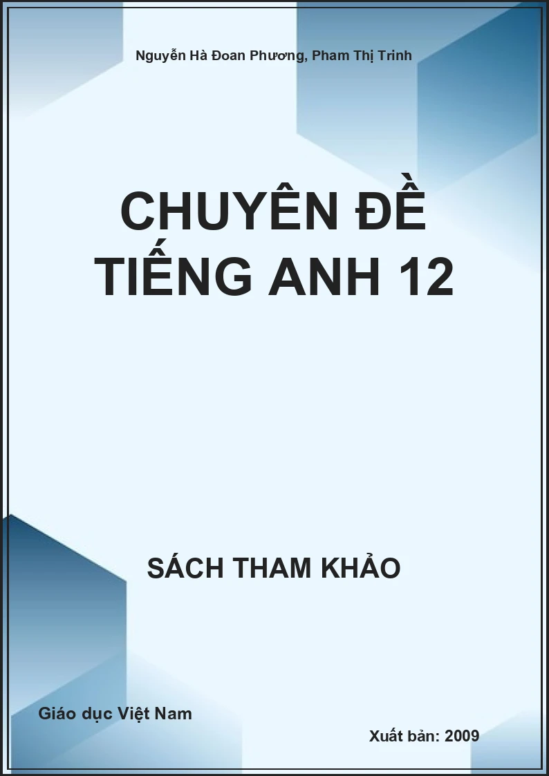 Chuyên đề Tiếng Anh 12