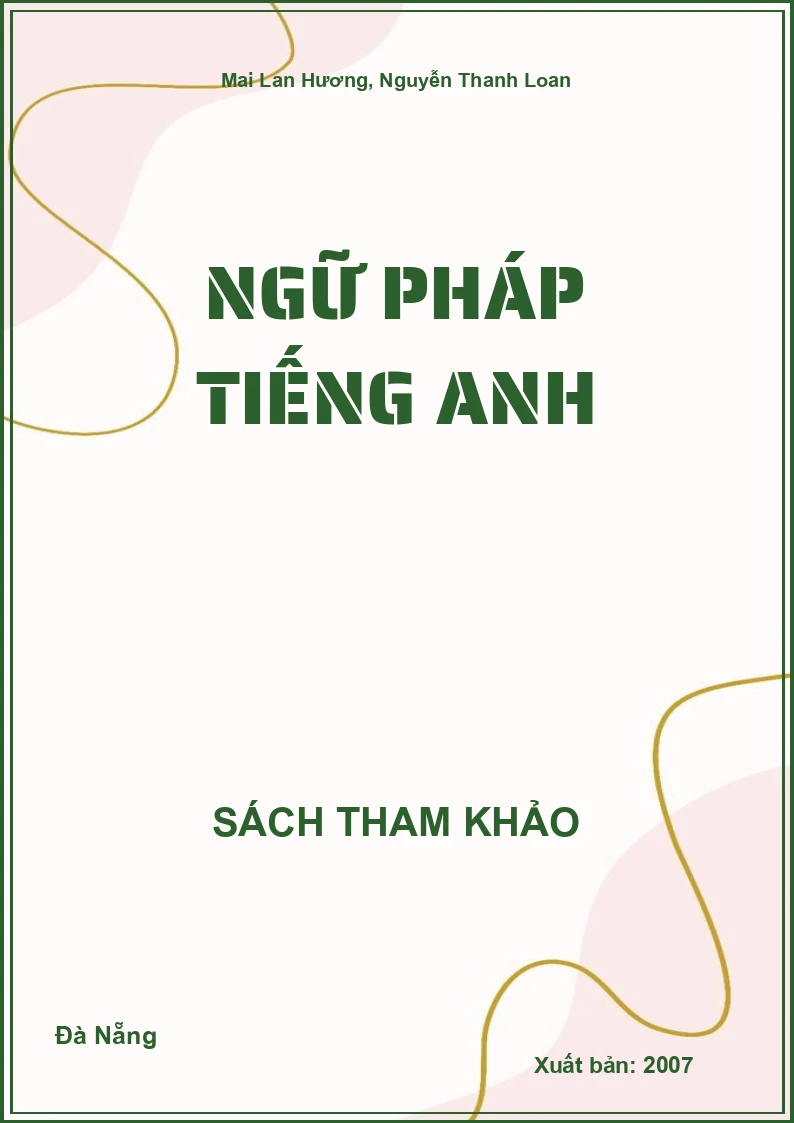 Ngữ Pháp tiếng Anh