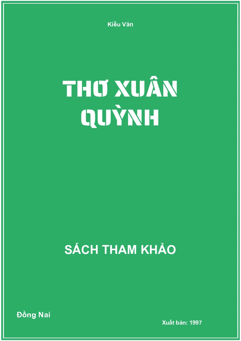 Thơ Xuân Quỳnh