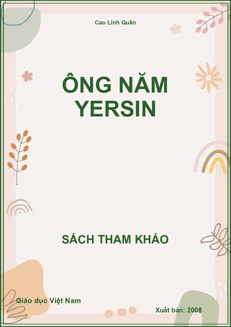Ông Năm Yersin