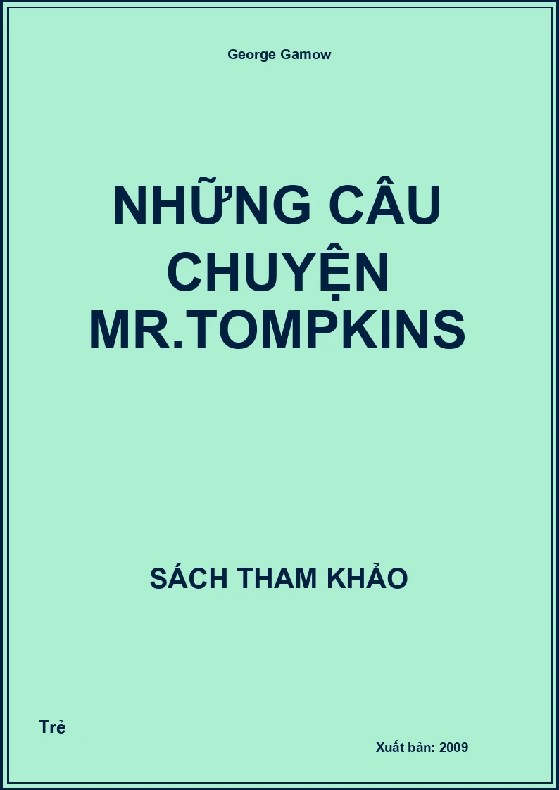 Những câu chuyện Mr.Tompkins