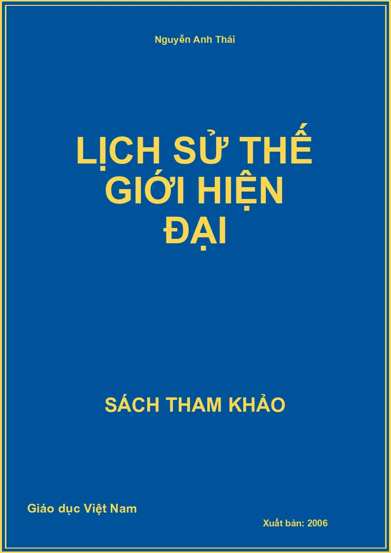 Lịch sử thế giới hiện đại