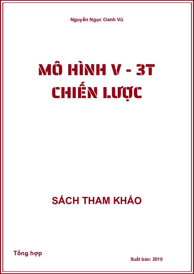 Mô hình V - 3T chiến lược