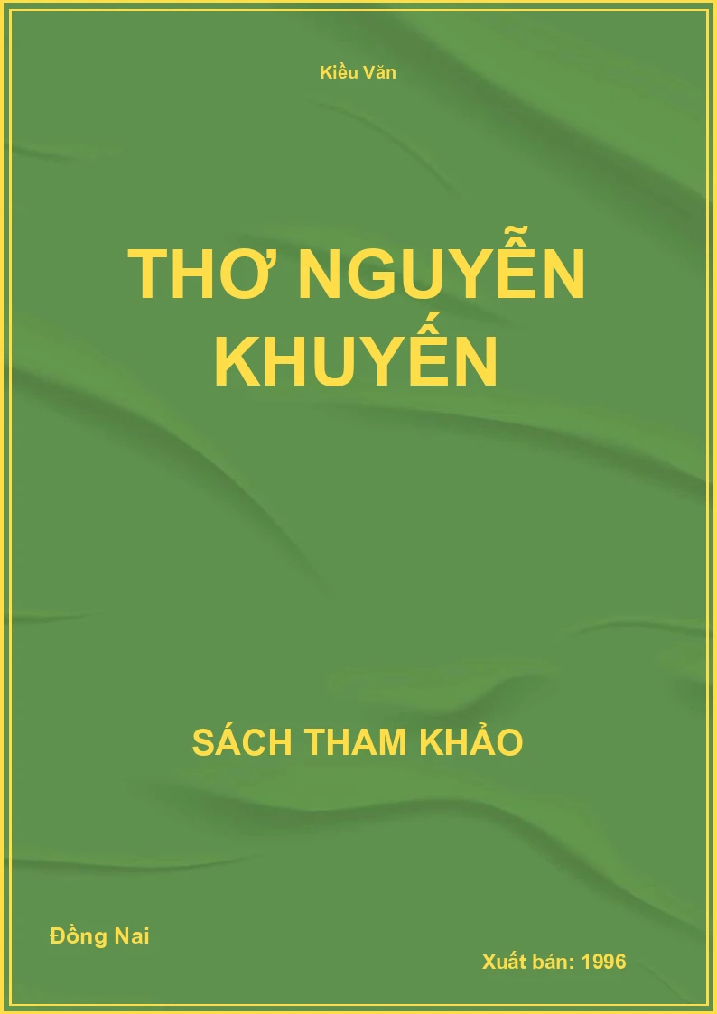 Thơ Nguyễn Khuyến