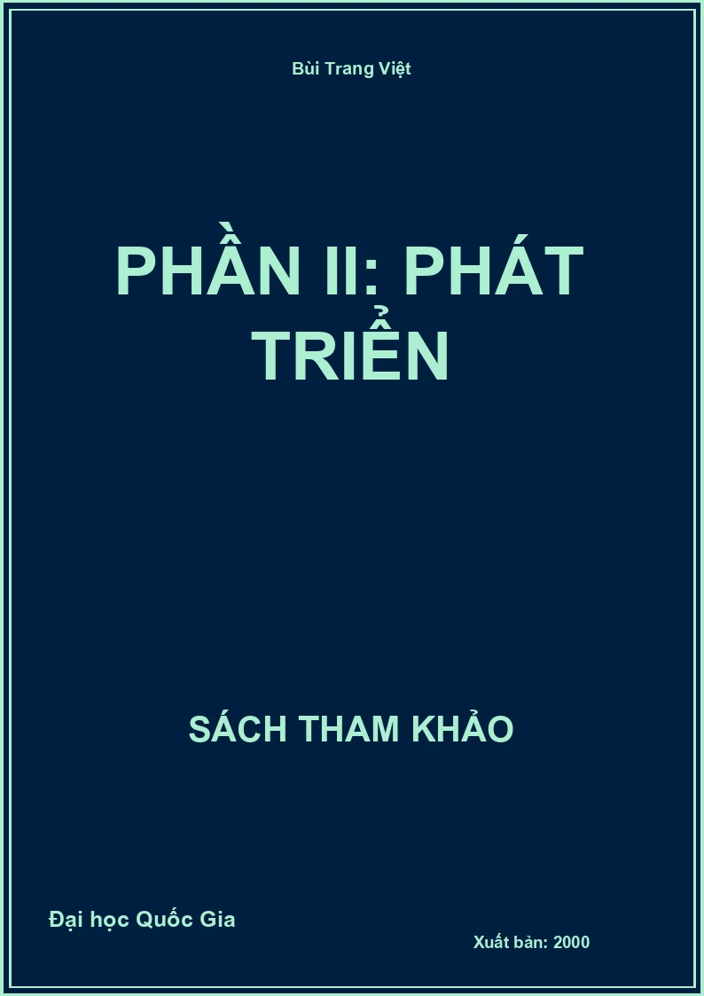 Phần II: Phát triển