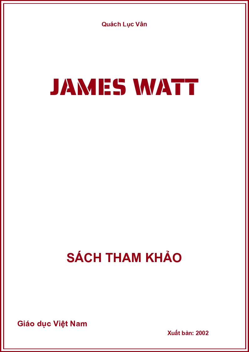 JaMes Watt
