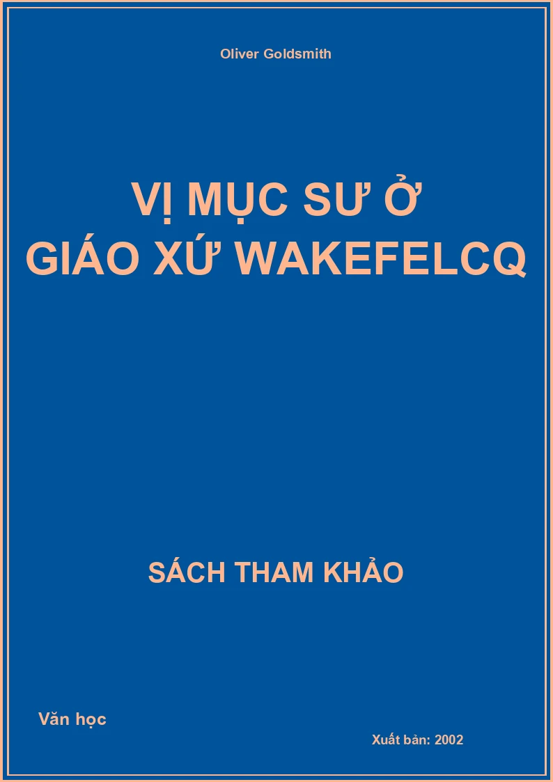 Vị mục sư ở Giáo xứ WAKEFELCQ