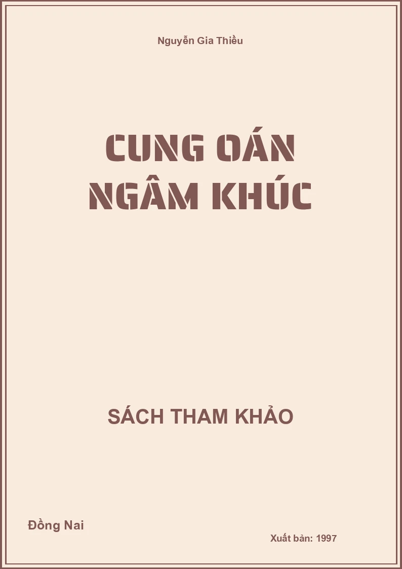 Cung oán ngâm khúc