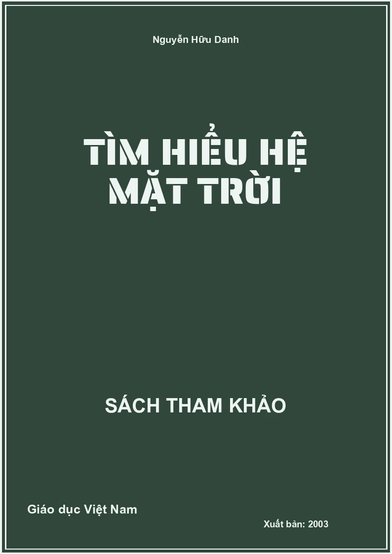 Tìm hiểu hệ mặt trời