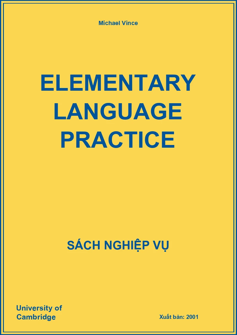 Elementary Language Practice